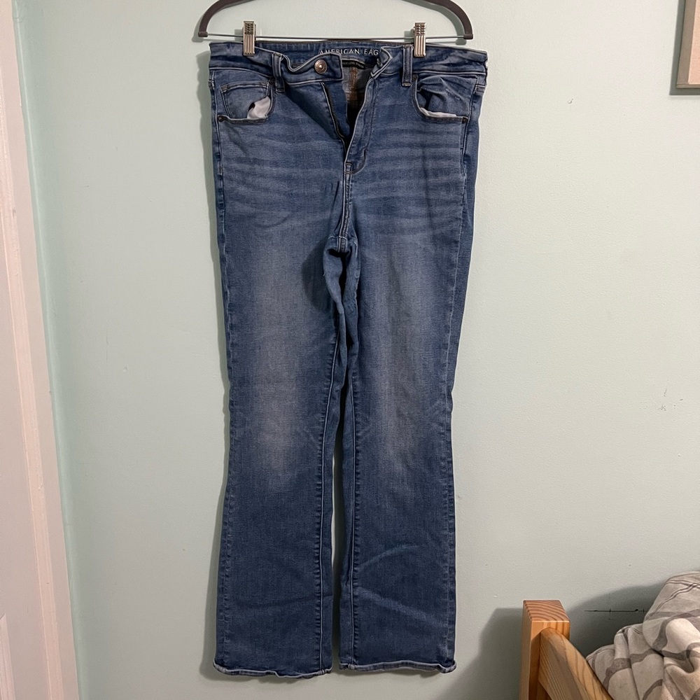 American Eagle Hi Rise Skinny Kick - Size 16 LONG